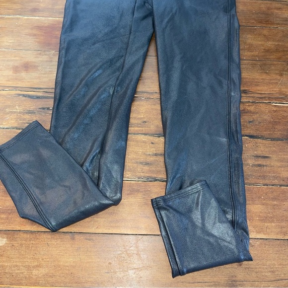 SPANX Black Leggings women’s large - Picture 2 of 4